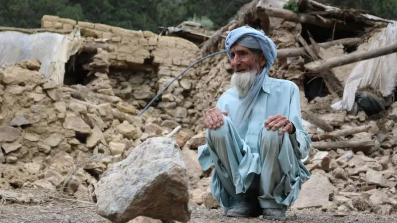 अफगानिस्तान भूकम्प: तस्बिरमा विध्वंसको चित्रण